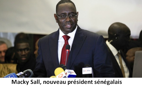 Macky Sall, nouveau prsident Sngalais